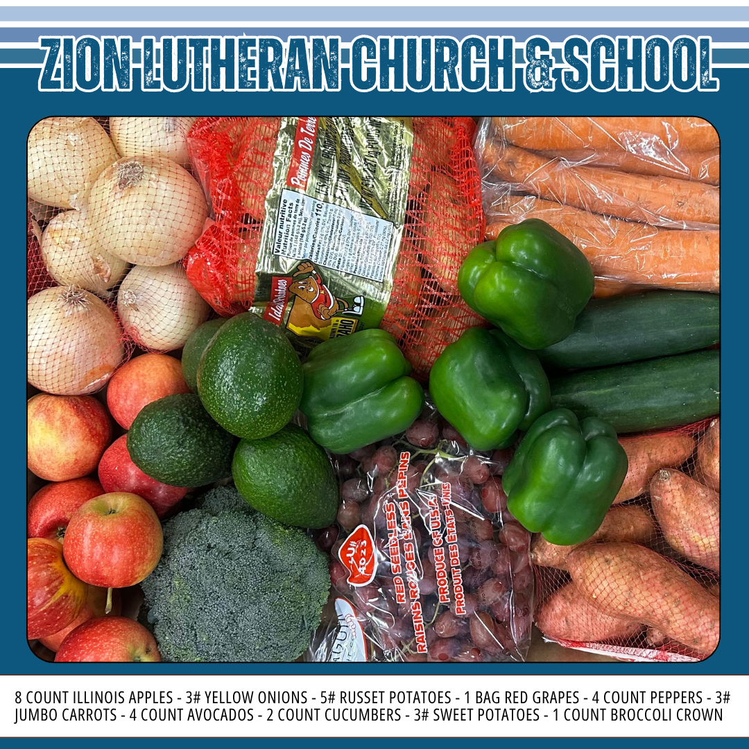 BELLEVILLE - Zion Lutheran School Belleville 09/22/26 Pick Up