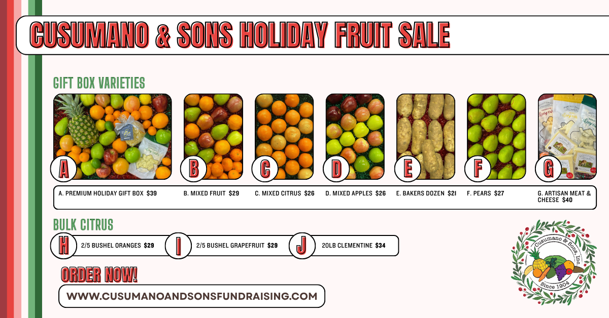 FARINA - SOUTH CENTRAL FFA BOOSTERS HOLIDAY FRUIT SALE