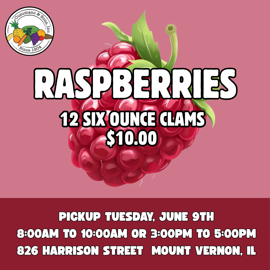 Berry Flash Sale-Pick Up June 9th